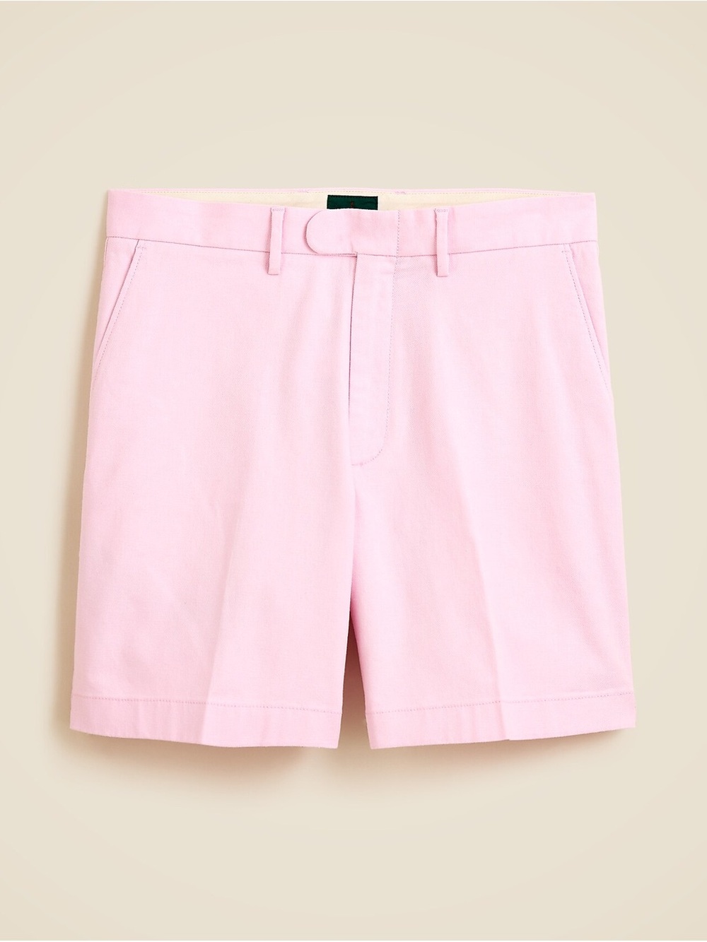 J. Crew Men’s Pink Flat-Front Chino Shorts